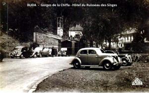 Blida - Gorges de la Chiffa - Entree Hotel Ruisseau des Singes